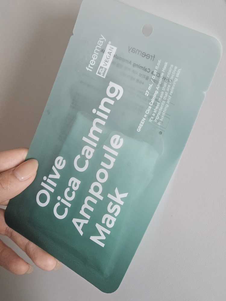 프리메이 (freemay) 올리브 시카 카밍 앰플 마스크 review image