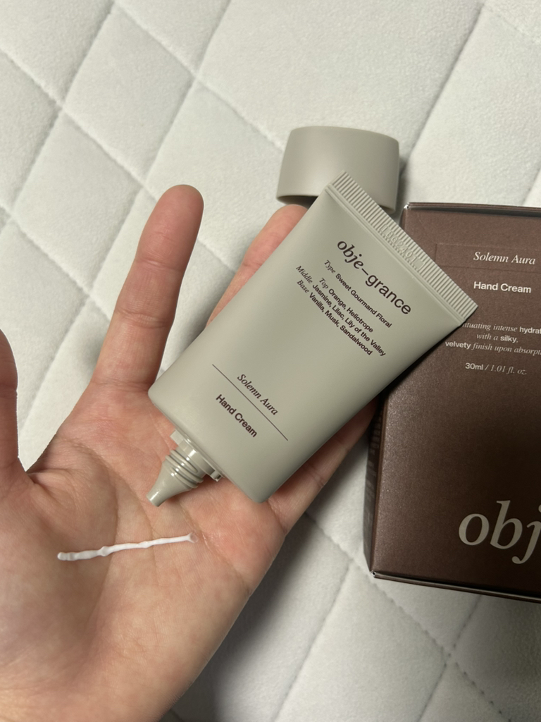 오브제그랑스 (obje-grance) 핸드크림 [솔렘아우라] review image