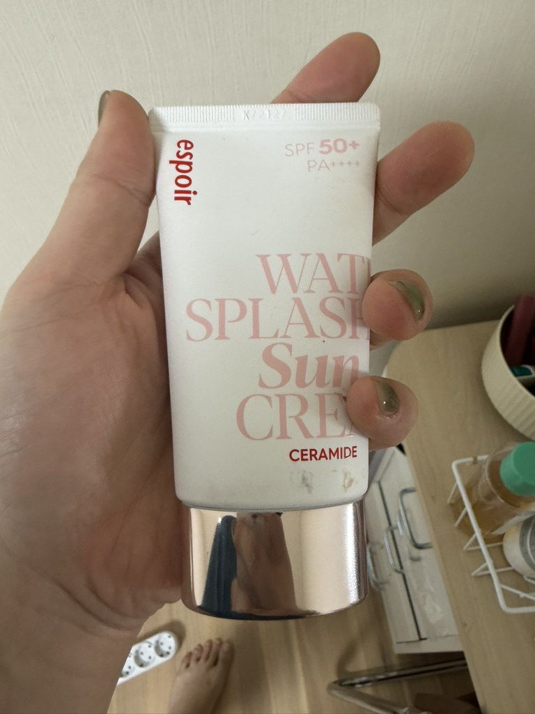 에스쁘아 (espoir) 워터 스플래쉬 선크림 [SPF50+/PA++++] [세라마이드] review image