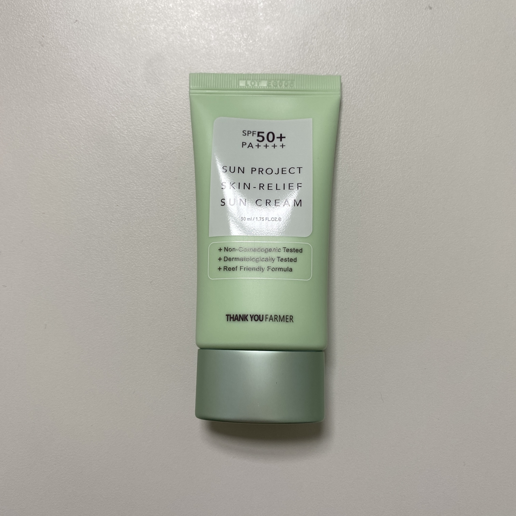 THANKYOUFARMER Sun Project Crema Solar Alivio Cutáneo [SPF50+/PA++++] review image