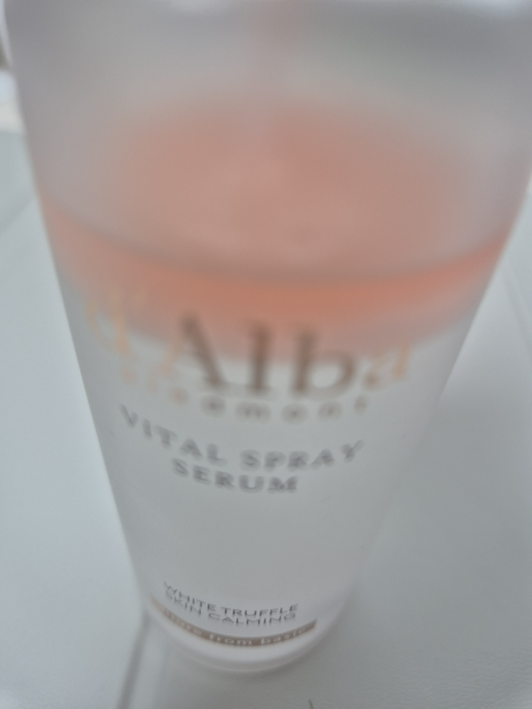 달바 (d'Alba) 화이트 트러플 바이탈 스프레이 세럼 review image