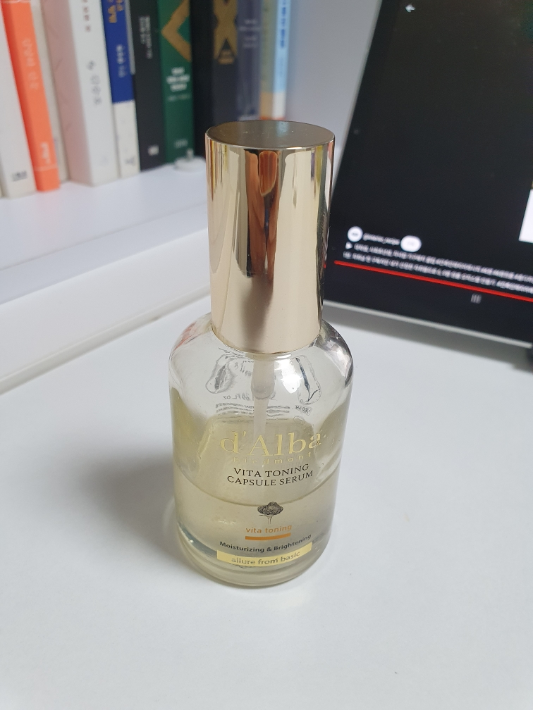 달바 (d'Alba) 비타 토닝 캡슐 세럼 review image