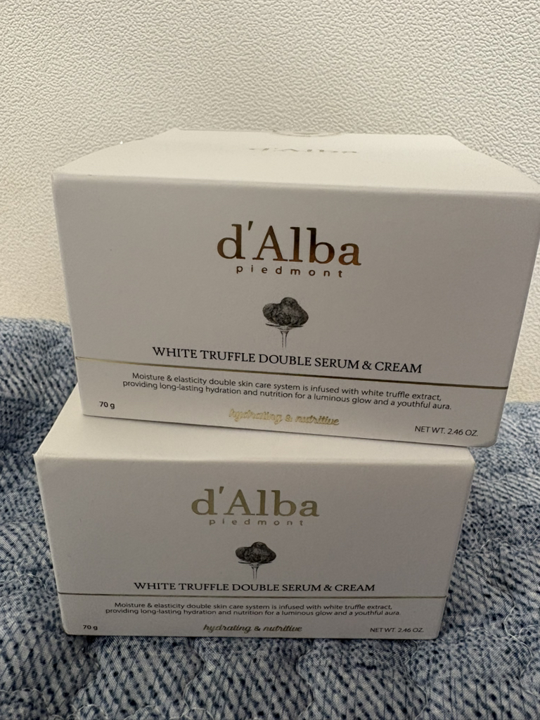 달바 (d'Alba) 화이트 트러플 더블 세럼 앤 크림 review image