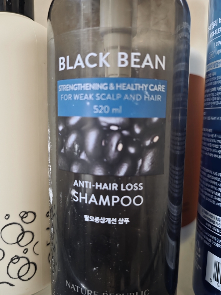 네이처리퍼블릭 (NATUREREPUBLIC) 블랙빈 탈모증상 개선 샴푸 review image