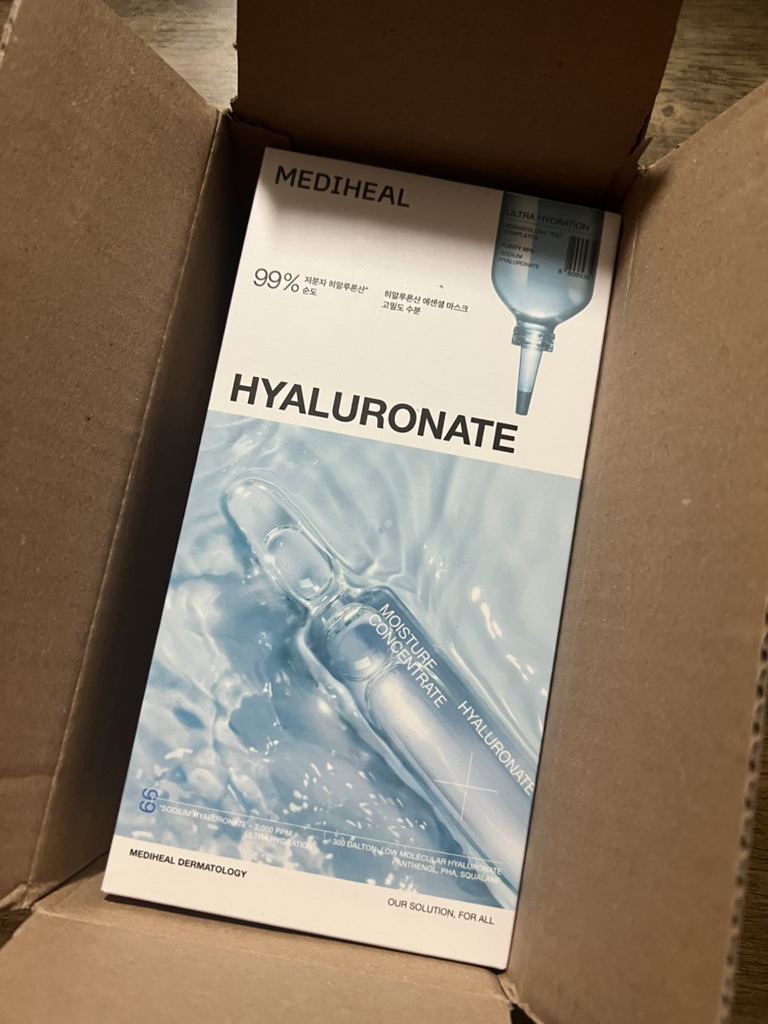 MEDIHEAL Mascarilla Esencial [Ácido Hialurónico Hidratación Alta Densidad] review image