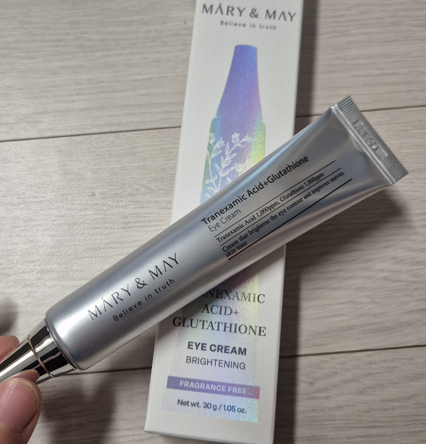 마리엔메이 (MARY&MAY) 트라넥사믹산 글루타티온 아이크림 review image