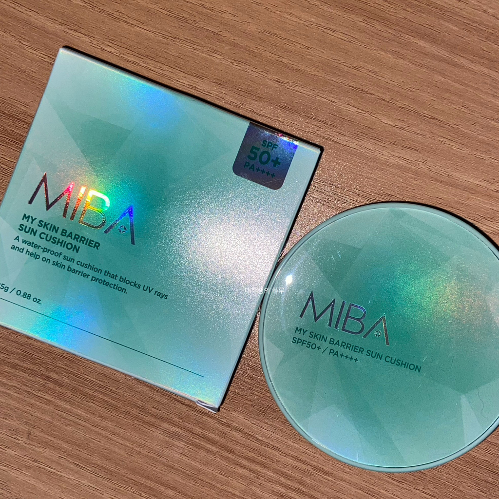 미바 (MIBA) 마이 스킨 배리어 선 쿠션 [SPF50+/PA++++] review image