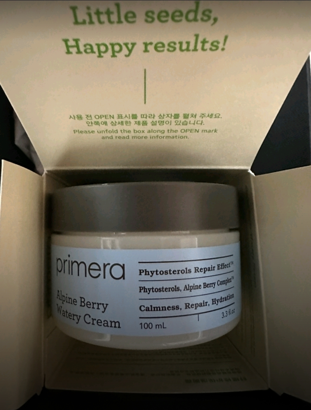 프리메라 (primera) 알파인 베리 워터리 크림 review image