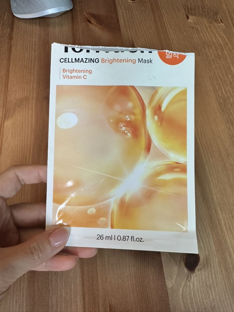 토리든 (Torriden) 셀메이징 비타C 브라이트닝 마스크 review image