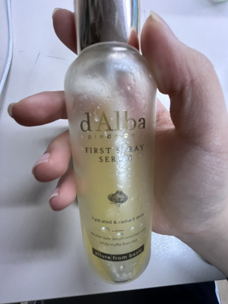 달바 (d'Alba) 화이트 트러플 퍼스트 스프레이 세럼 review image