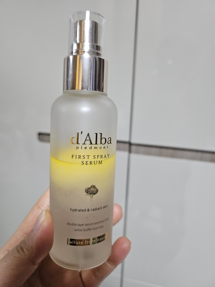 달바 (d'Alba) 화이트 트러플 퍼스트 스프레이 세럼 review image