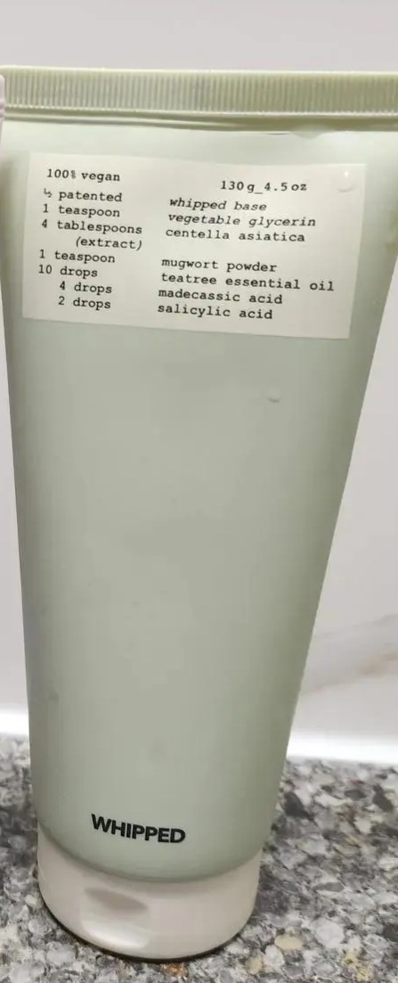 휩드 (WHIPPED) 비건 팩클렌저 튜브 [머그트리] review image