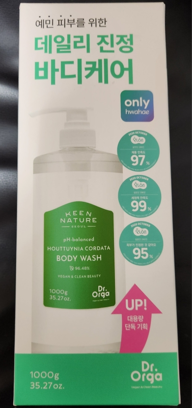 닥터올가 (Dr.Orga) 약산성 어성초 바디워시 review image