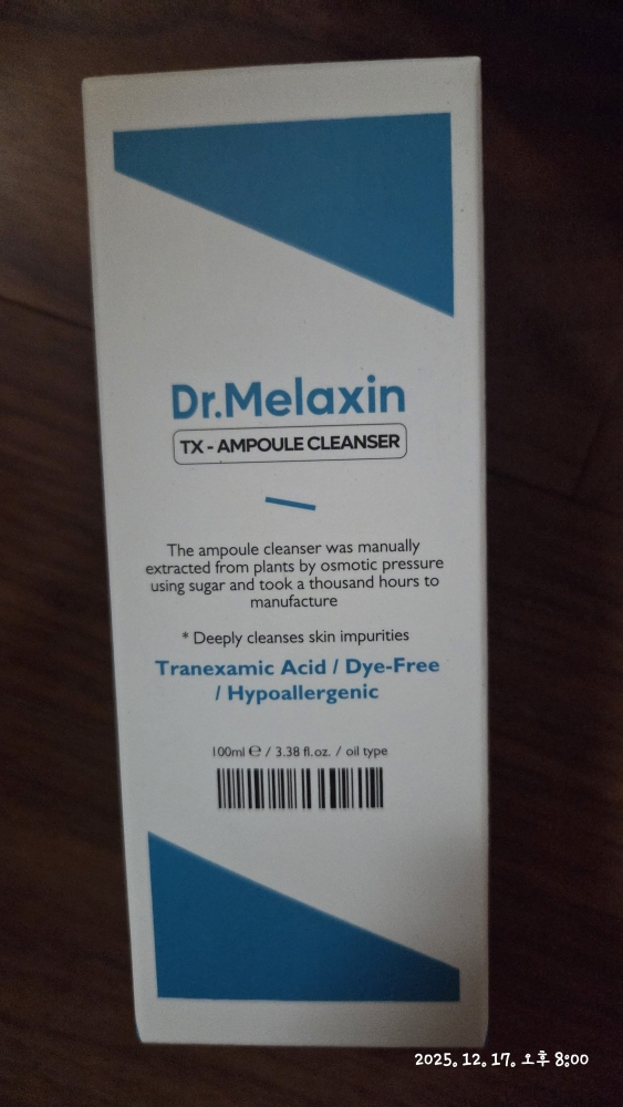 Dr.Melaxin TX Ampoule Cleanser review image