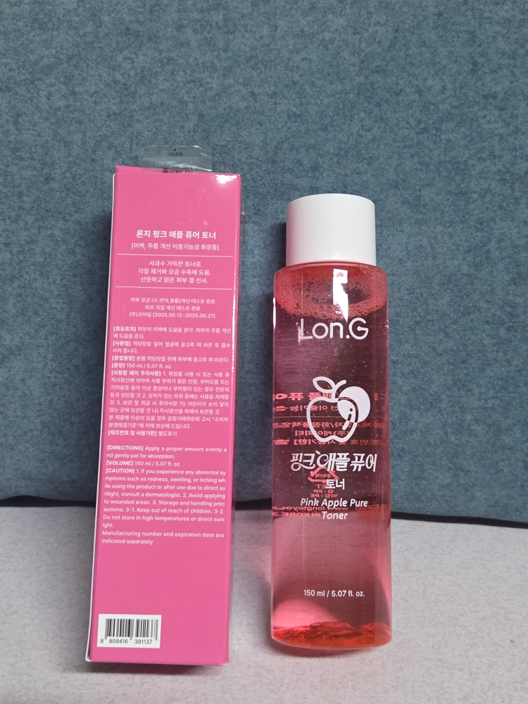 론지 (Lon.G) 핑크 애플 퓨어 토너 review image