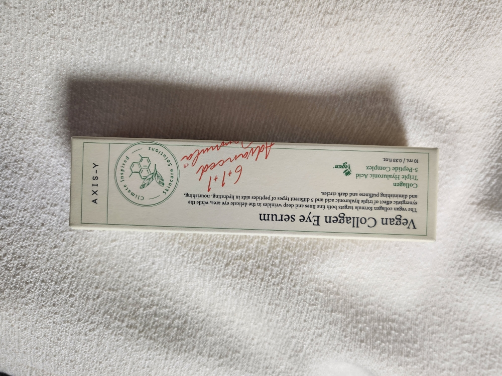 엑시스와이 (AXIS-Y) 비건 콜라겐 아이 세럼 review image