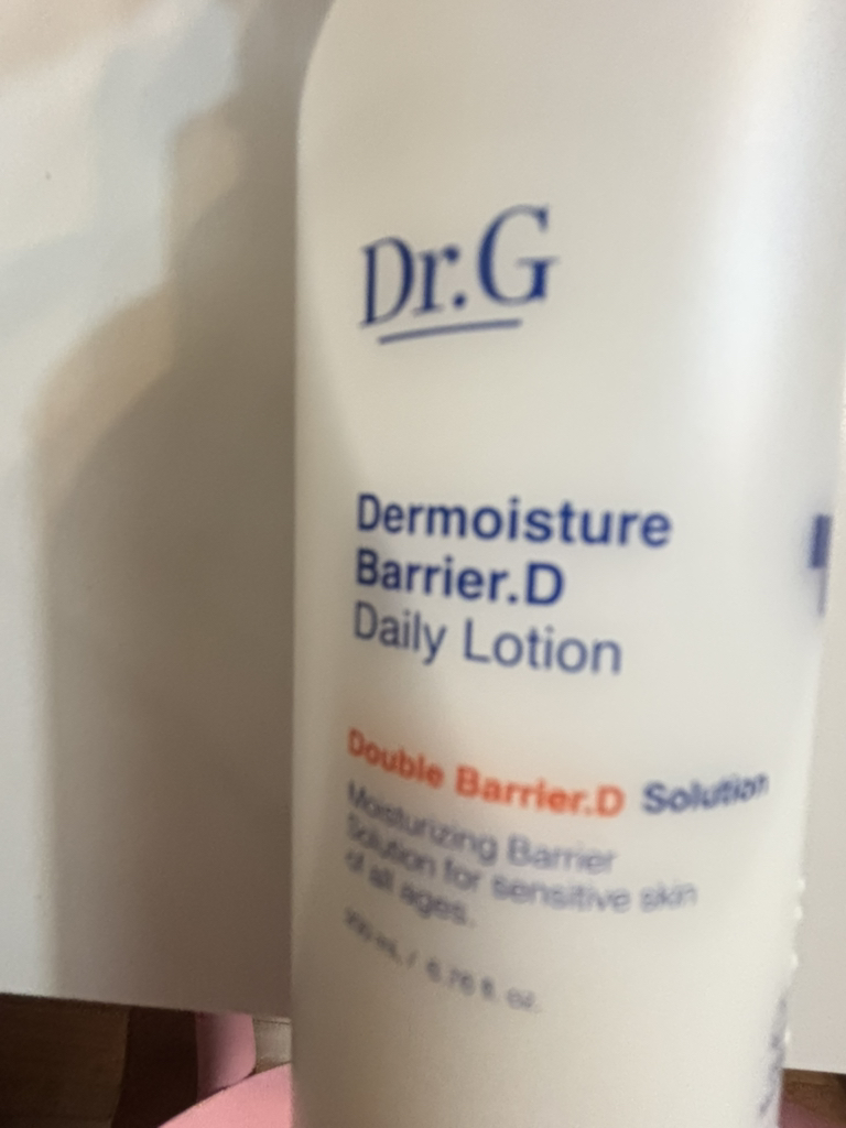닥터지 (Dr.G) 더모이스처 배리어.D 데일리 로션 review image