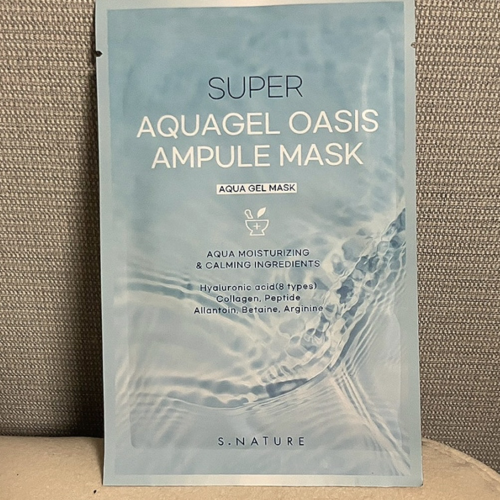 S.NATURE Super Aquagel Oasis Ampolla Mascarilla review image