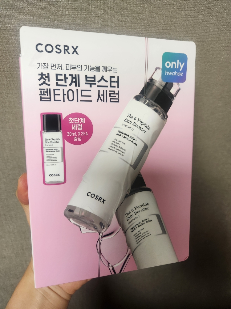 COSRX Suero potenciador de la piel con 6 péptidos review image