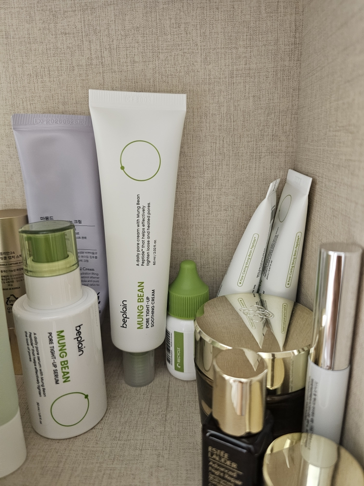 비플레인 (beplain) 녹두 모공 타이트업 수딩 크림 review image