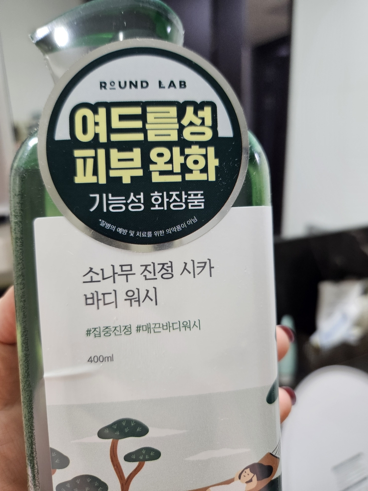 라운드랩 (ROUNDLAB) 소나무 진정 시카 바디 워시 review image