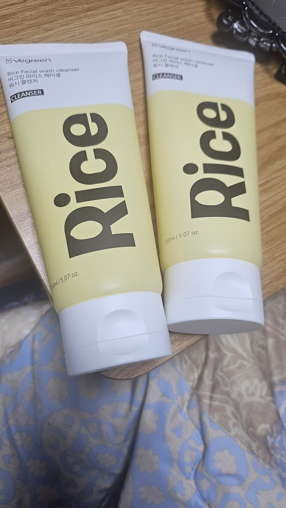 비그린 (Vegreen) 라이스 페이셜 워시 클렌저 review image