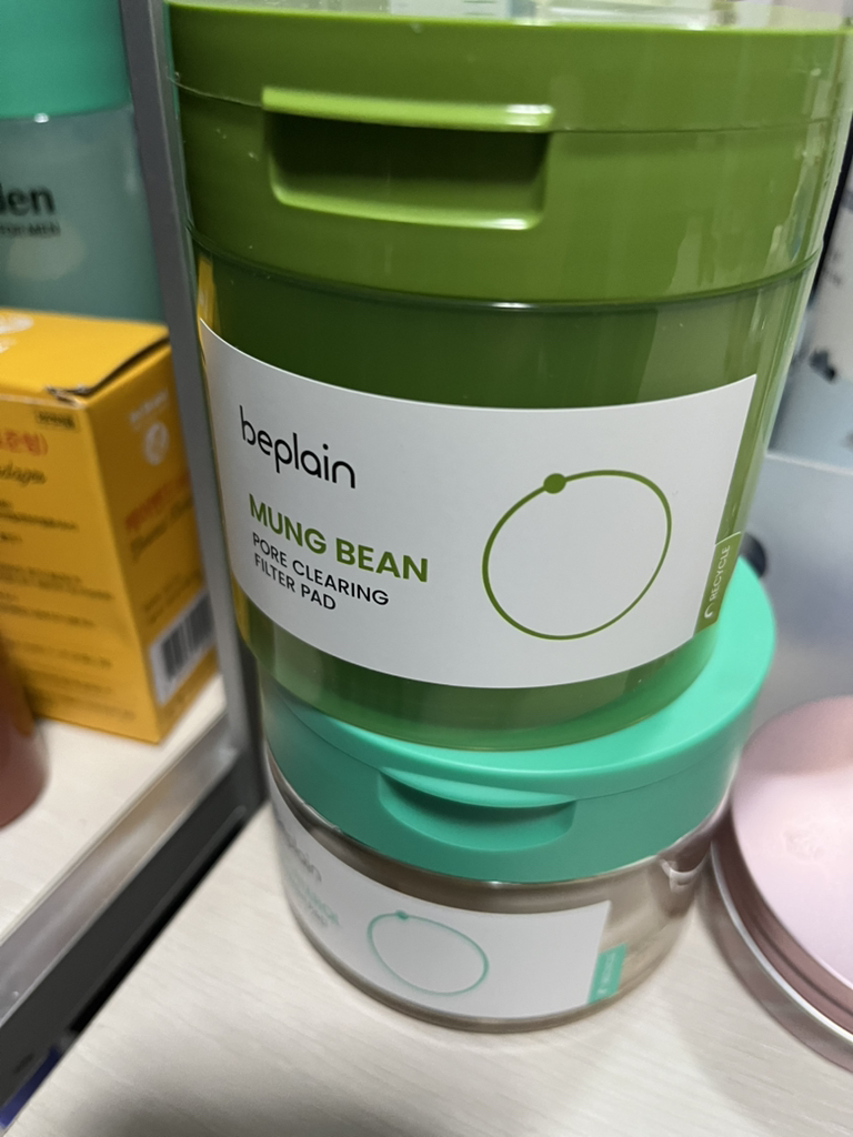 비플레인 (beplain) 녹두 모공 클리어링 필터 패드 review image