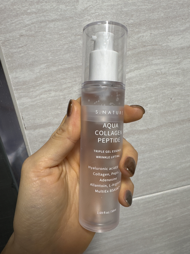 S.NATURE Aqua Collagen Peptide Triple Gel Essence review image
