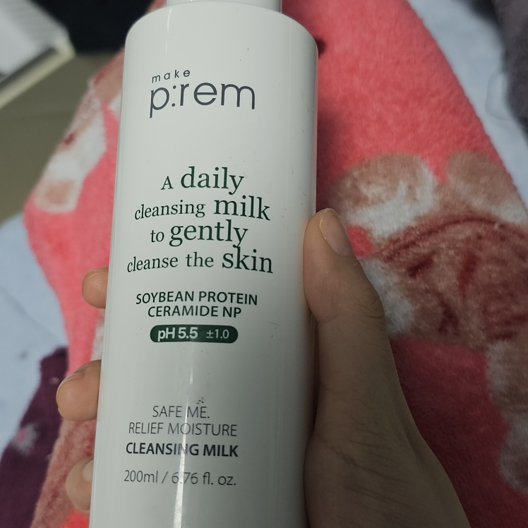 makep:rem Safe Me Relief Leche Limpiadora Hidratante review image