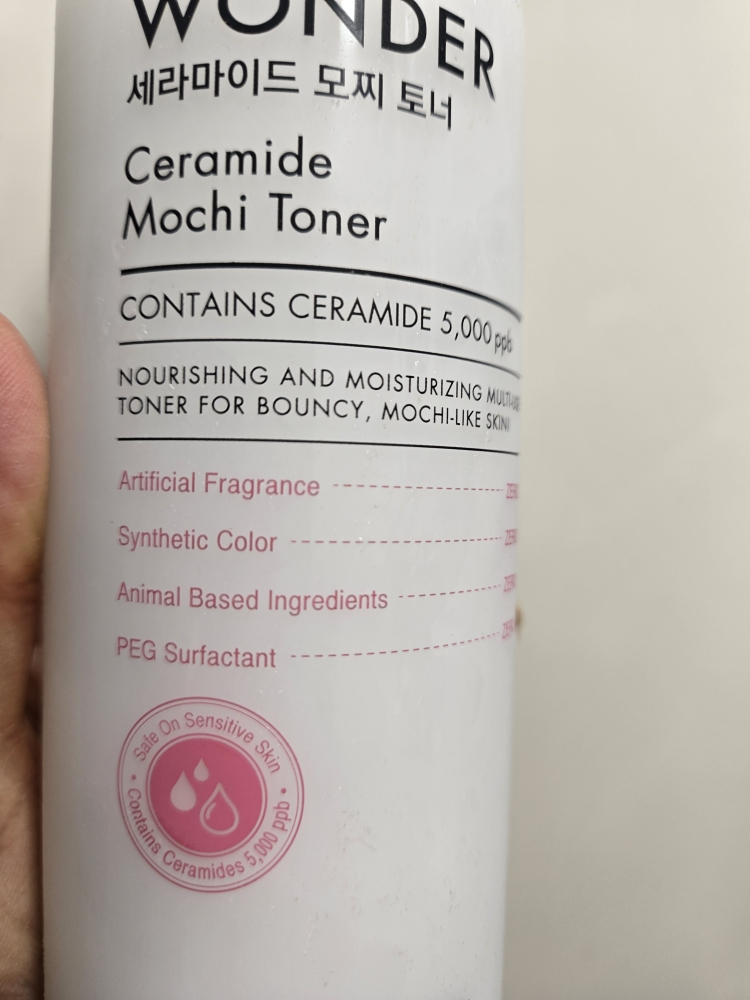 토니모리 (TONYMOLY) 원더 세라마이드 모찌 토너 review image