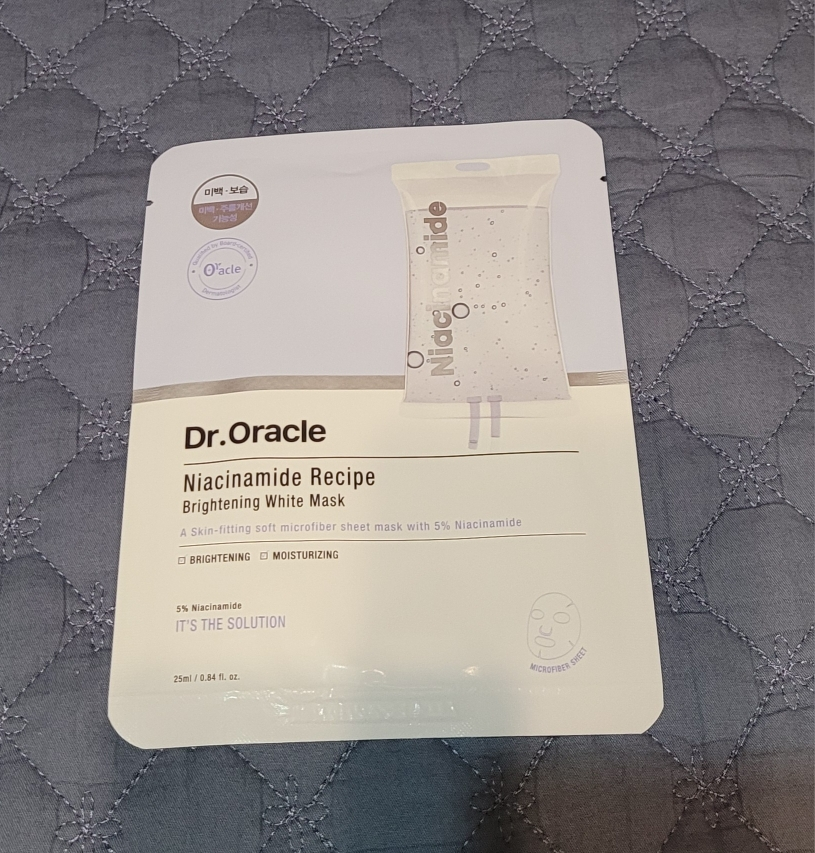 닥터오라클 (Dr.Oracle) 나이아신아마이드 미백 레시피 마스크팩 review image