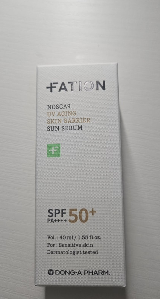 파티온 (FATION) 노스카나인 유브이 에이징 베리어 선세럼 [SPF50+/PA++++] review image