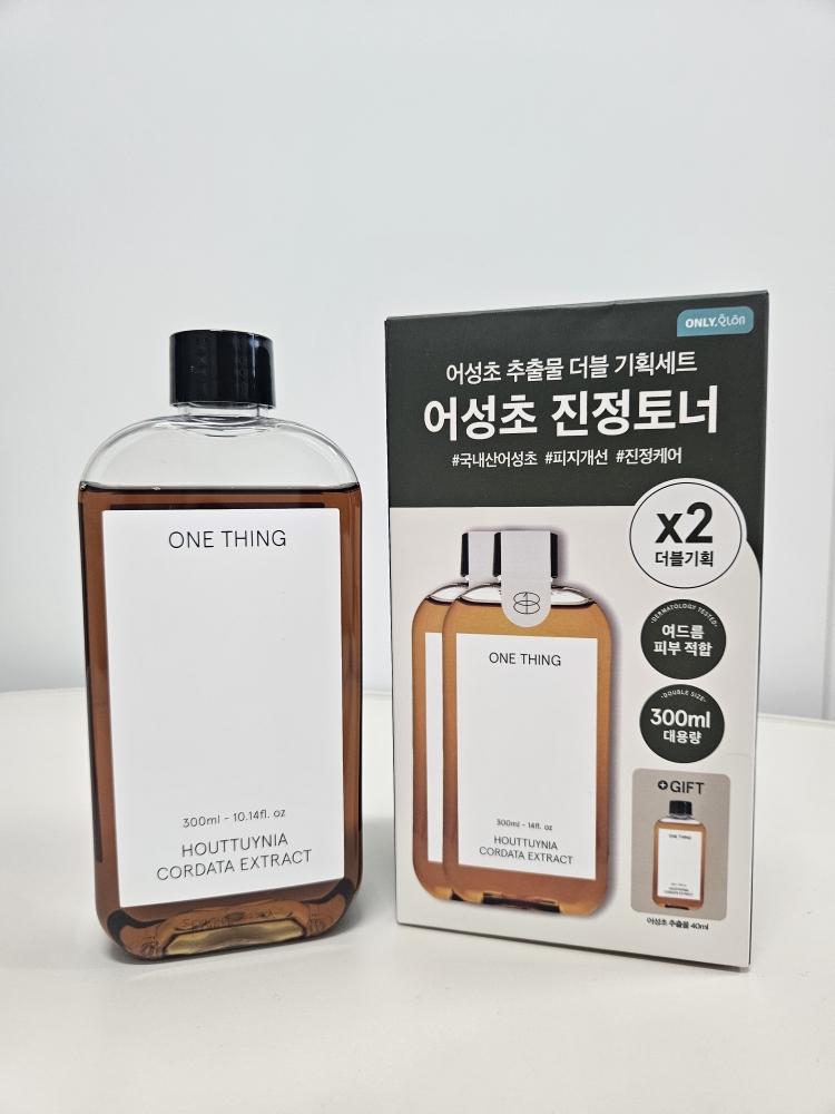 원씽 (ONETHING) 어성초 추출물 토너 review image