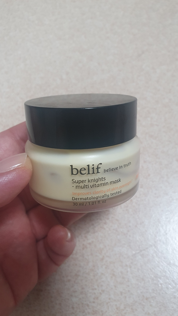 빌리프 (belif) 슈퍼 나이츠 마스크 [멀티비타민] review image