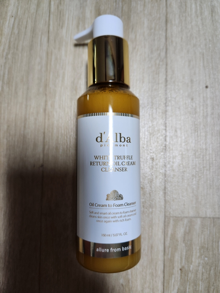 달바 (d'Alba) 화이트 트러플 리턴 오일 크림 클렌저 review image