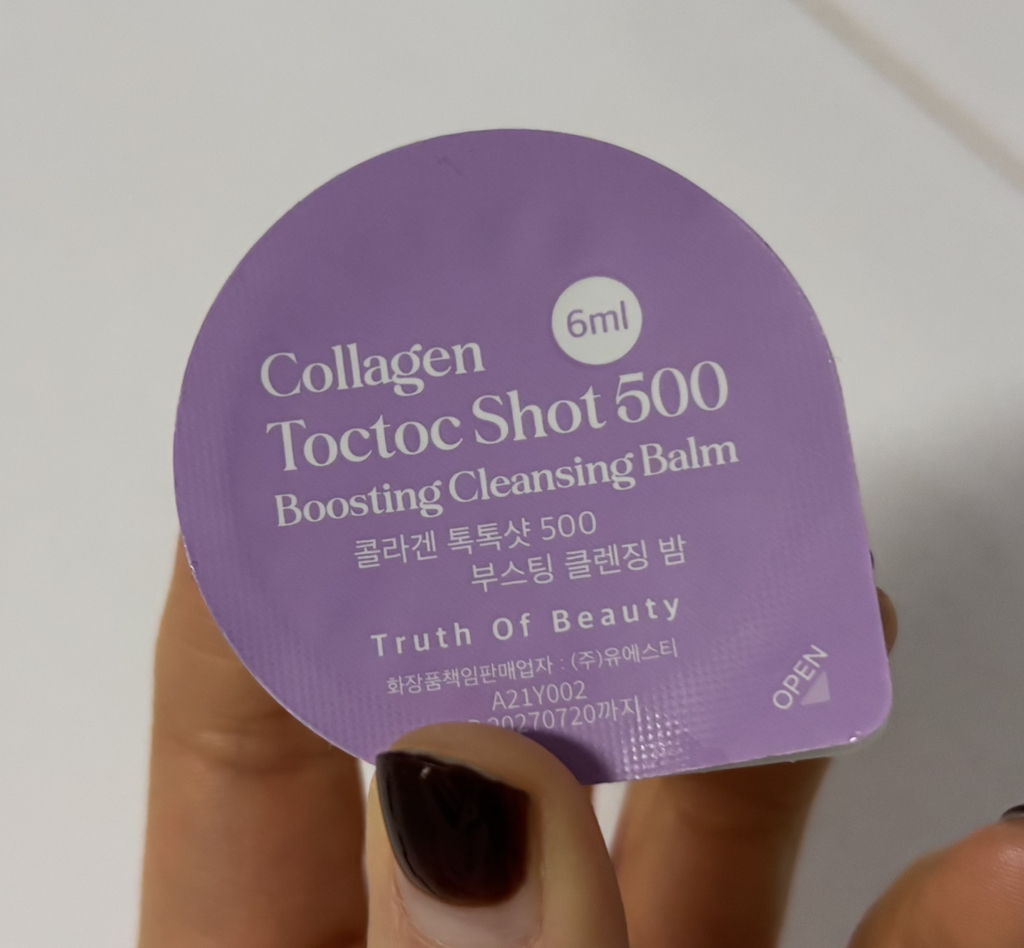 토브 (Truth Of Beauty) 콜라겐 톡톡샷500 부스팅 클렌징밤 review image