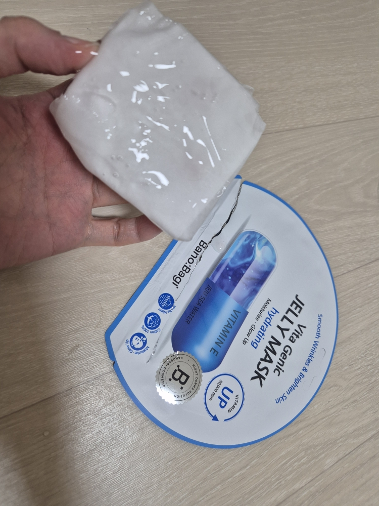 바노바기 (BANOBAGI) 비타 제닉 젤리 마스크 [하이드레이팅] review image