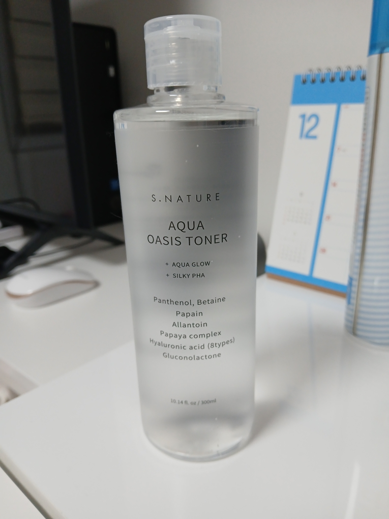 에스네이처 (S.NATURE) 아쿠아 오아시스 토너 review image