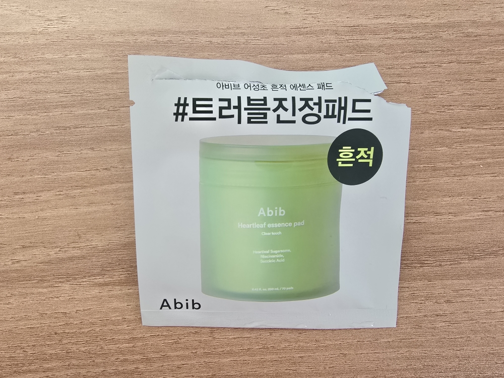 아비브 (Abib) 어성초 흔적 에센스 패드 클리어 터치 review image