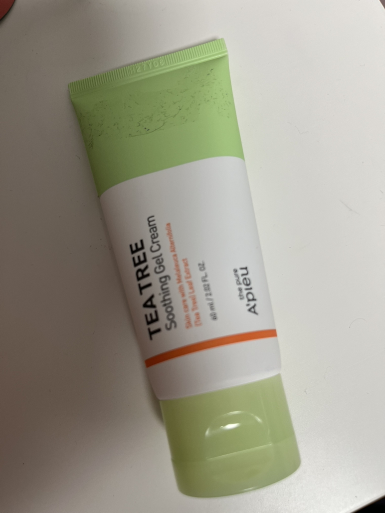 어퓨더퓨어 (A'pieuthepure) 더퓨어 티트리 수딩 젤 크림 review image