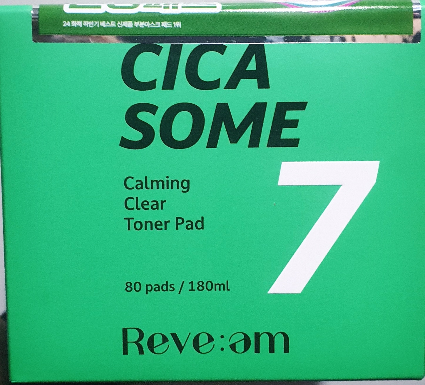 리브엠 (Reve:am) 시카좀 카밍 클리어 토너 패드 review image