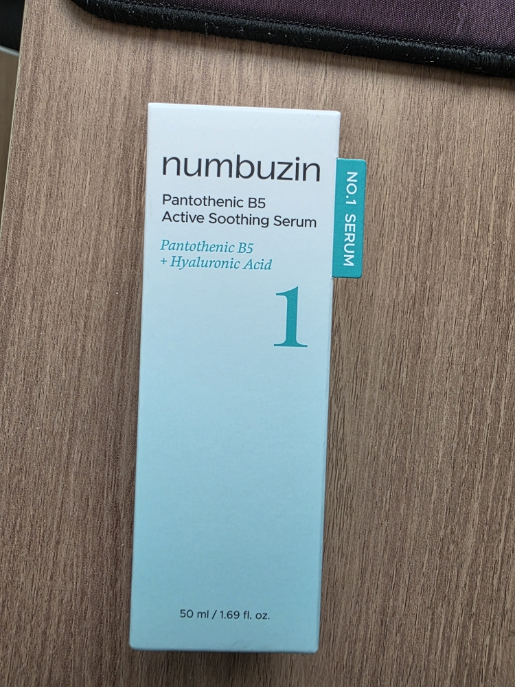 numbuzin 1 Suero Calmante Active Up Ácido Pantoténico review image