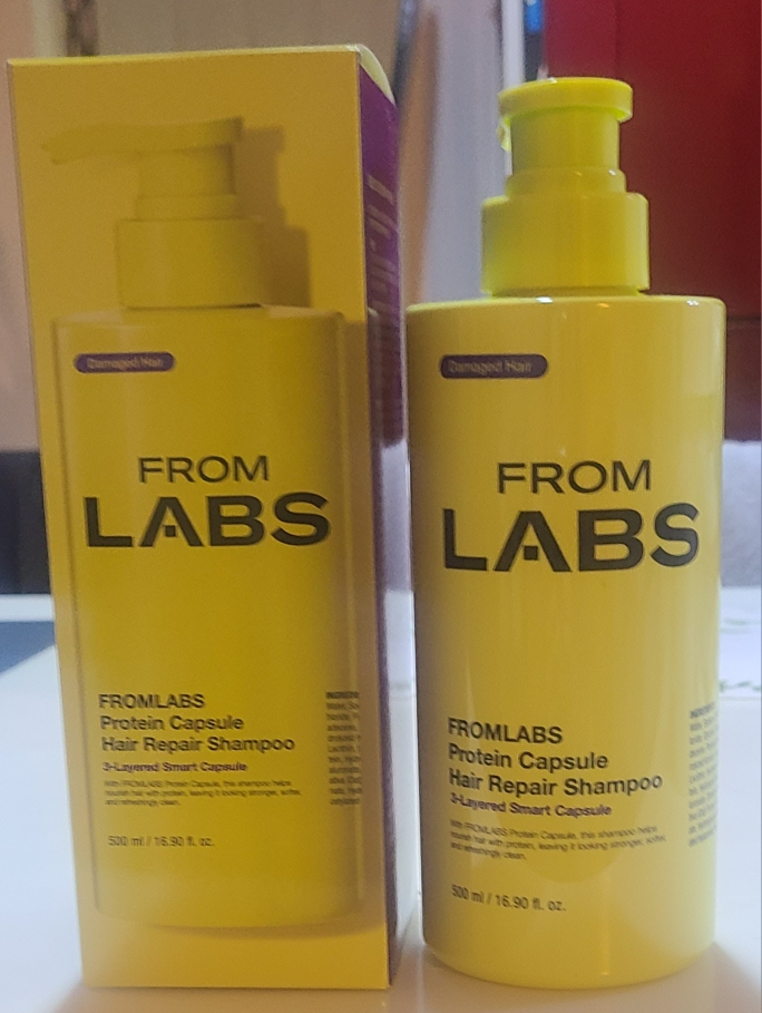 来自实验室 蛋白胶囊护发洗发水 review image