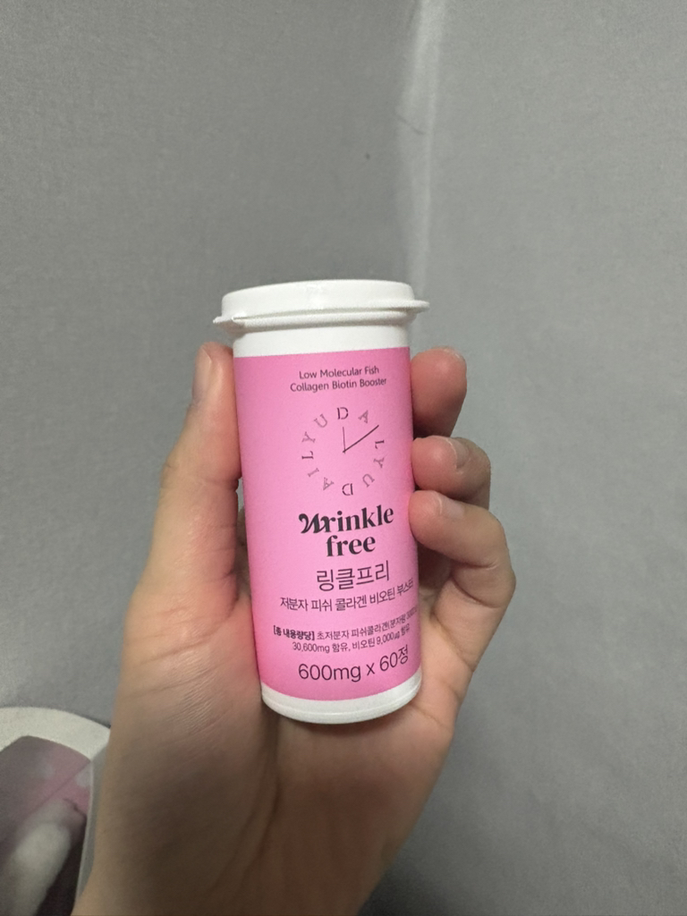 데일리유 (DAILYU) 링클프리 저분자 피쉬 콜라겐 비오틴 부스터 review image