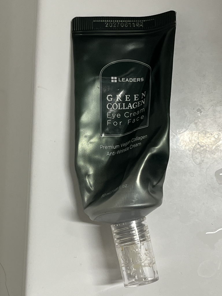 LEADERS Crema de colágeno verde para el contorno de ojos review image