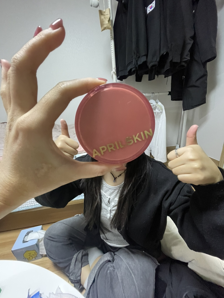 爱普丽至 Hero Cushion [SPF50+/PA++++] [No.22 pink-beige] [Pink-beige review image