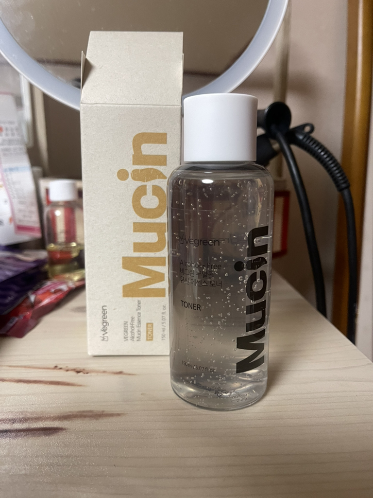 비그린 (Vegreen) 무알콜 뮤신 에센스 토너 review image
