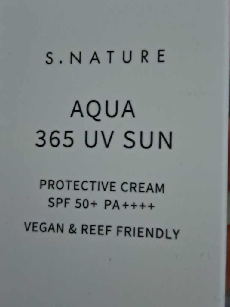 S.NATURE Aqua 365 Uvee Sunscreen [SPF50+/PA++++] review image