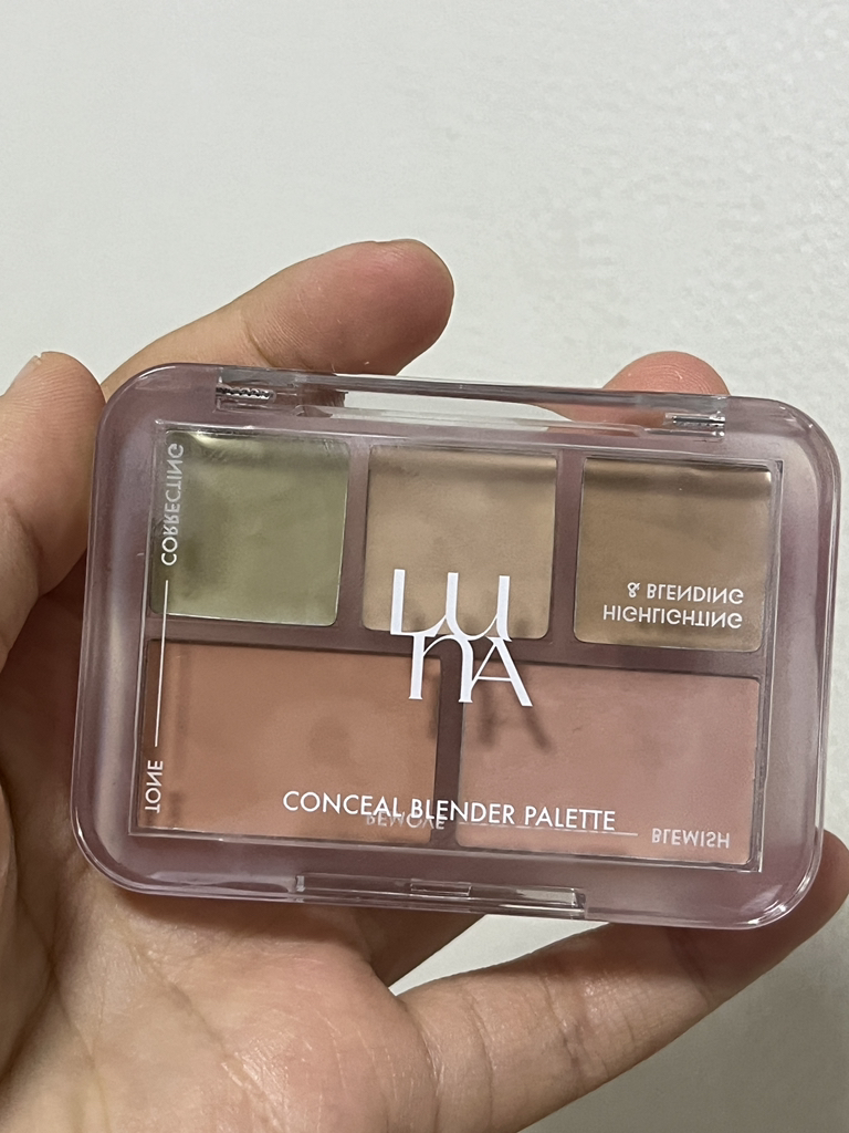LUNA Conceal Blender Palette [#1 Clear Cover] (Paleta correctora) review image