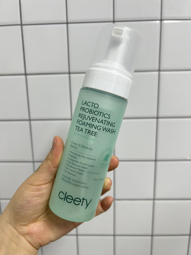 cleety Lacto Probiotic Espuma Limpiadora Femenina [Árbol del Té] review image